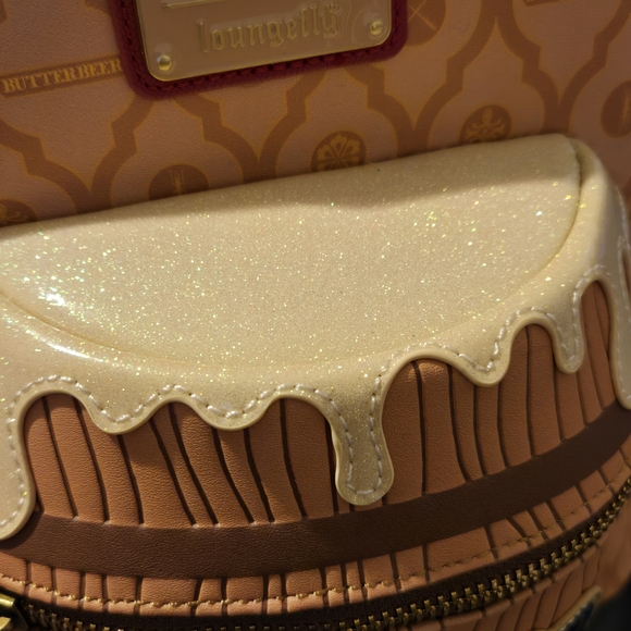 Loungefly Harry Potter Butterbeer Mini Bag - Picture 2 of 3